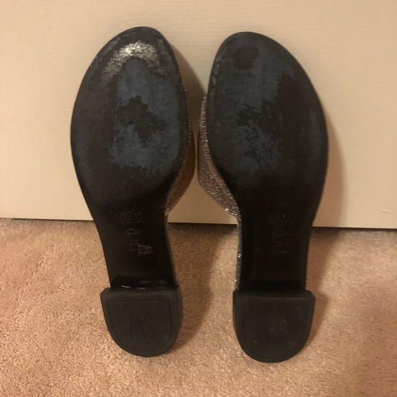 Stuart Weitzman sparkly sandals with heels - Picture 4 of 4